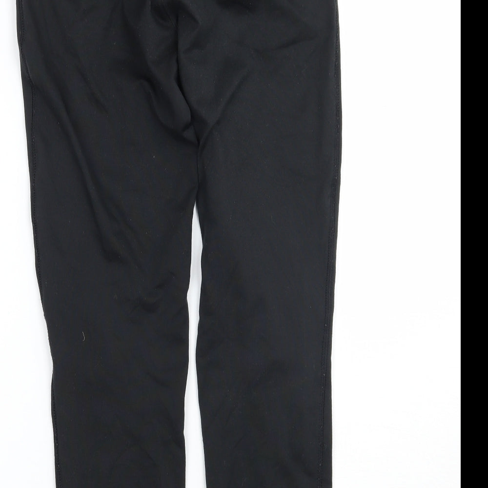 DECATHLON Boys Black   Sweatpants Trousers Size 6-7 Years