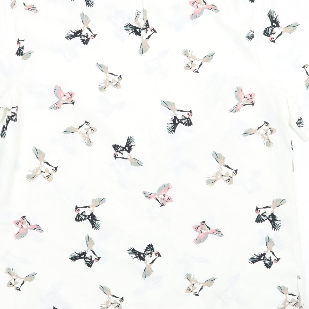 Primark Womens White   Basic Blouse Size 10