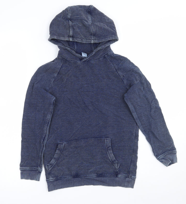 TU Boys Blue   Pullover Hoodie Size 8 Years