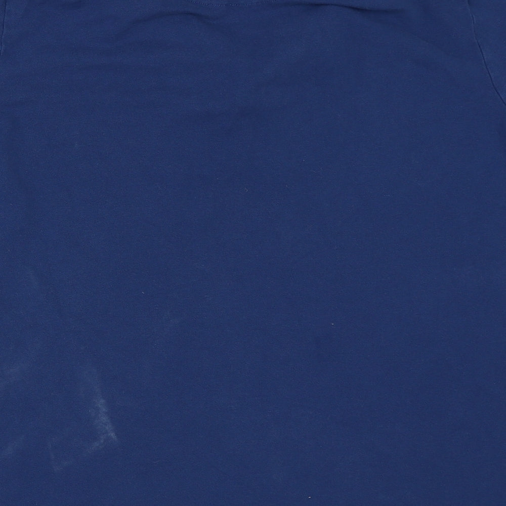 Easy Mens Blue    Polo Size L