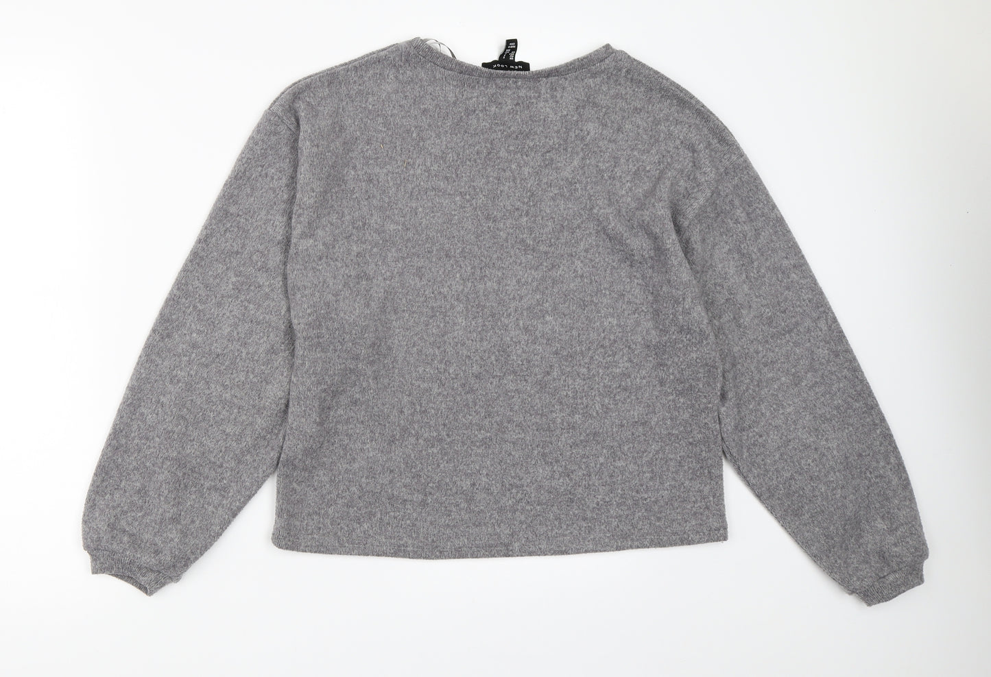 New Look Womens Grey   Pullover Jumper Size S