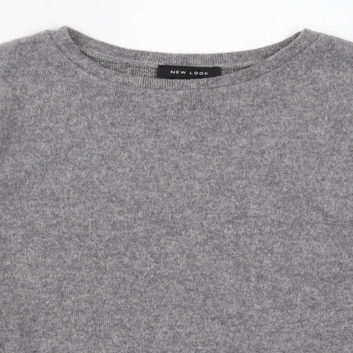 New Look Womens Grey   Pullover Jumper Size S