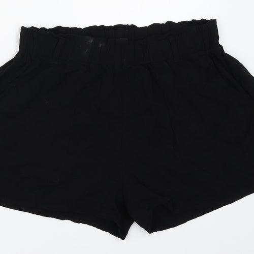Shinestar Womens Black   Hot Pants Shorts Size M