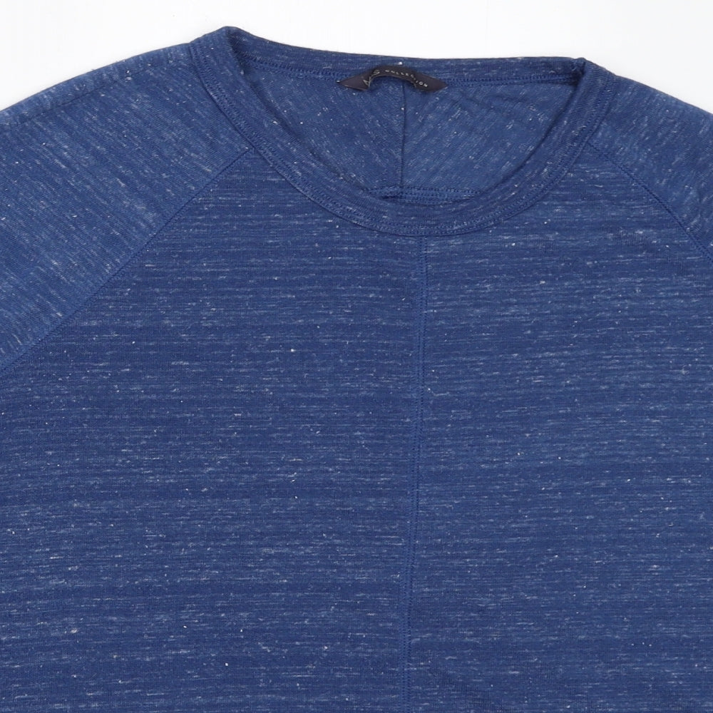 Marks and Spencer Womens Blue   Pullover Jumper Size 14