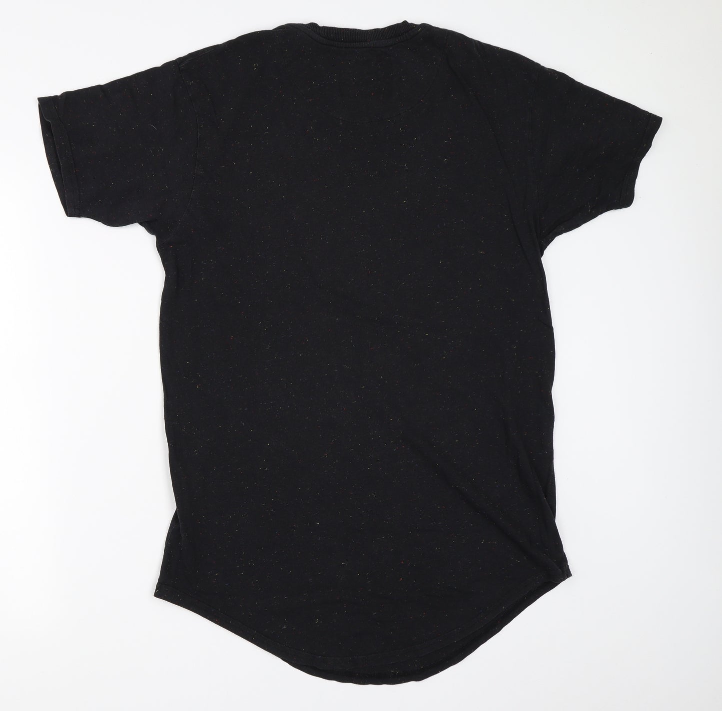 SikSilk Mens Black    T-Shirt Size L