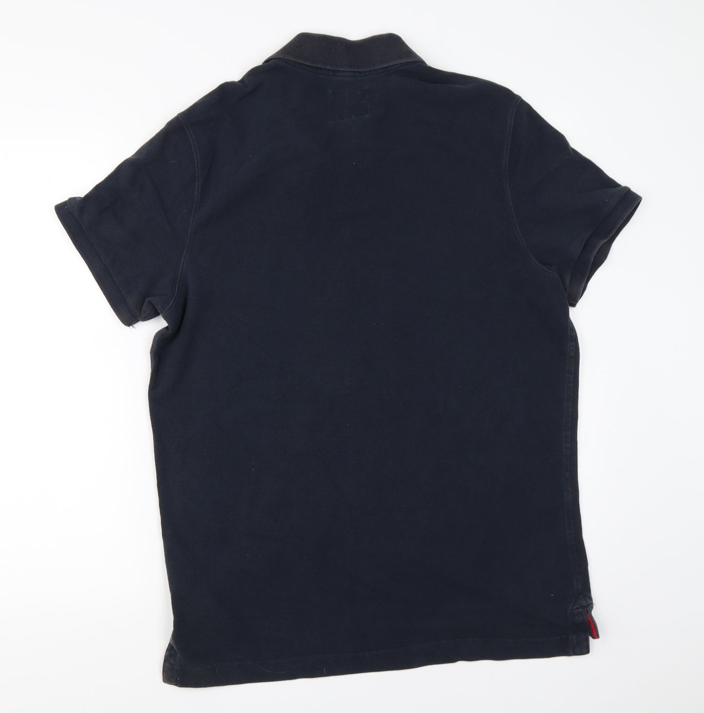 Abercrombie & Fitch Mens Blue    Polo Size XL
