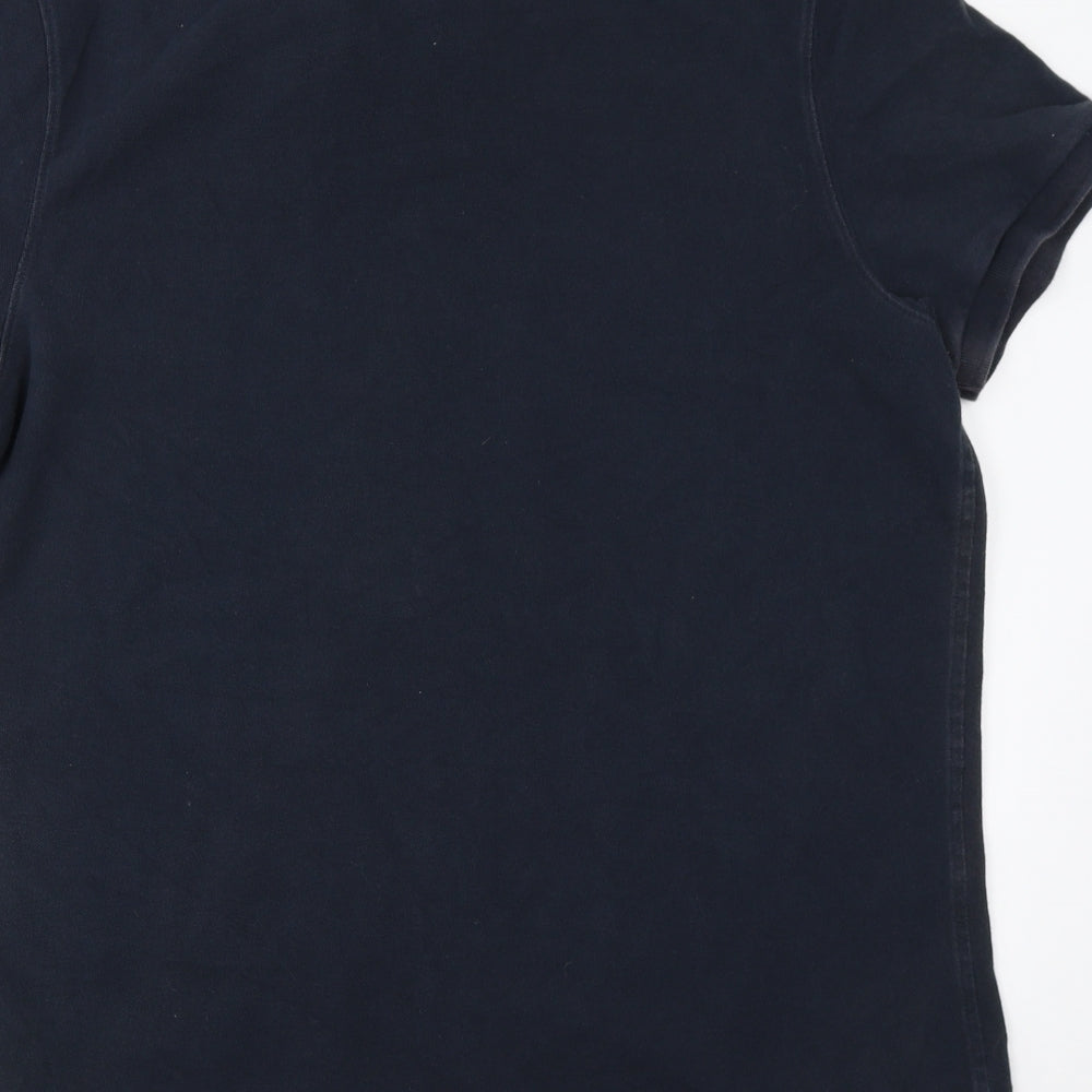 Abercrombie & Fitch Mens Blue    Polo Size XL