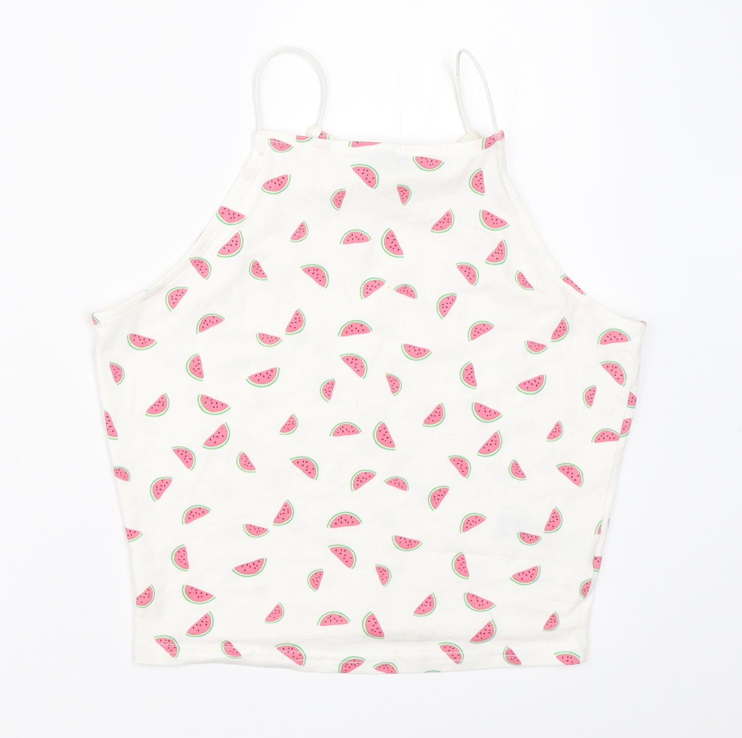 New Look Girls White   Camisole Tank Size 14-15 Years