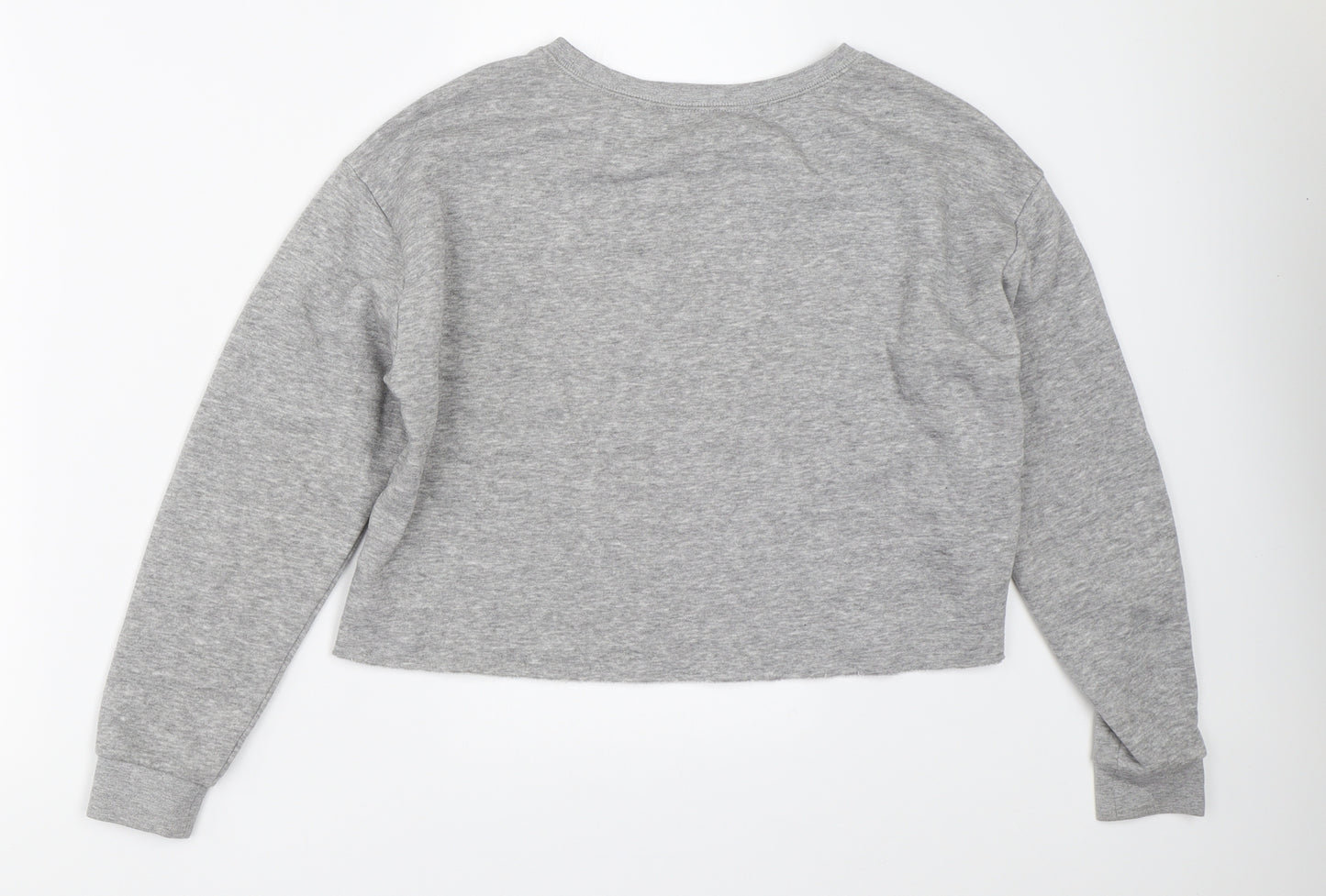 New Look Girls Grey   Pullover Sweatshirt Size 12-13 Years