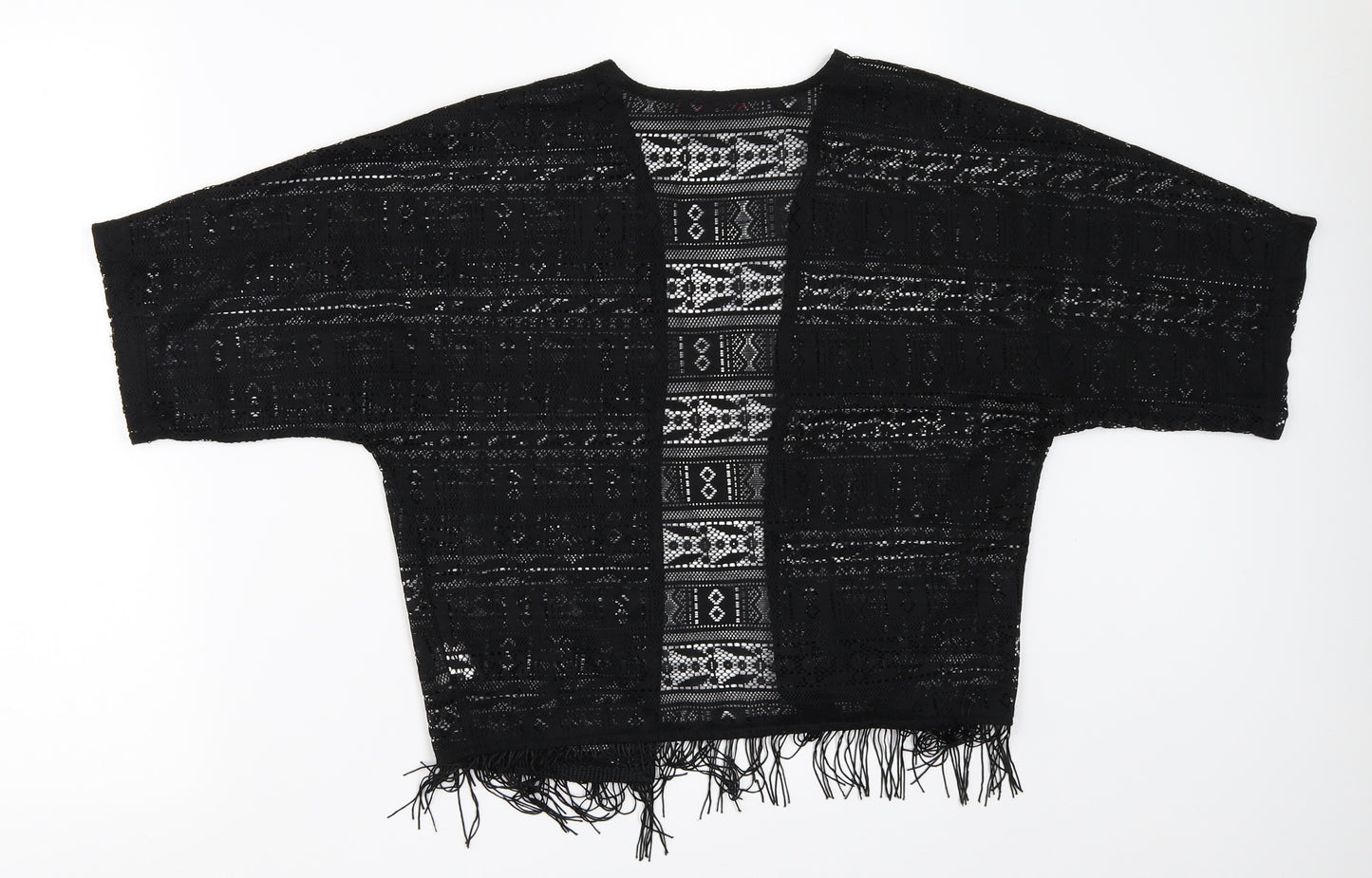 YD Girls Black   Cardigan Jumper Size 11-12 Years