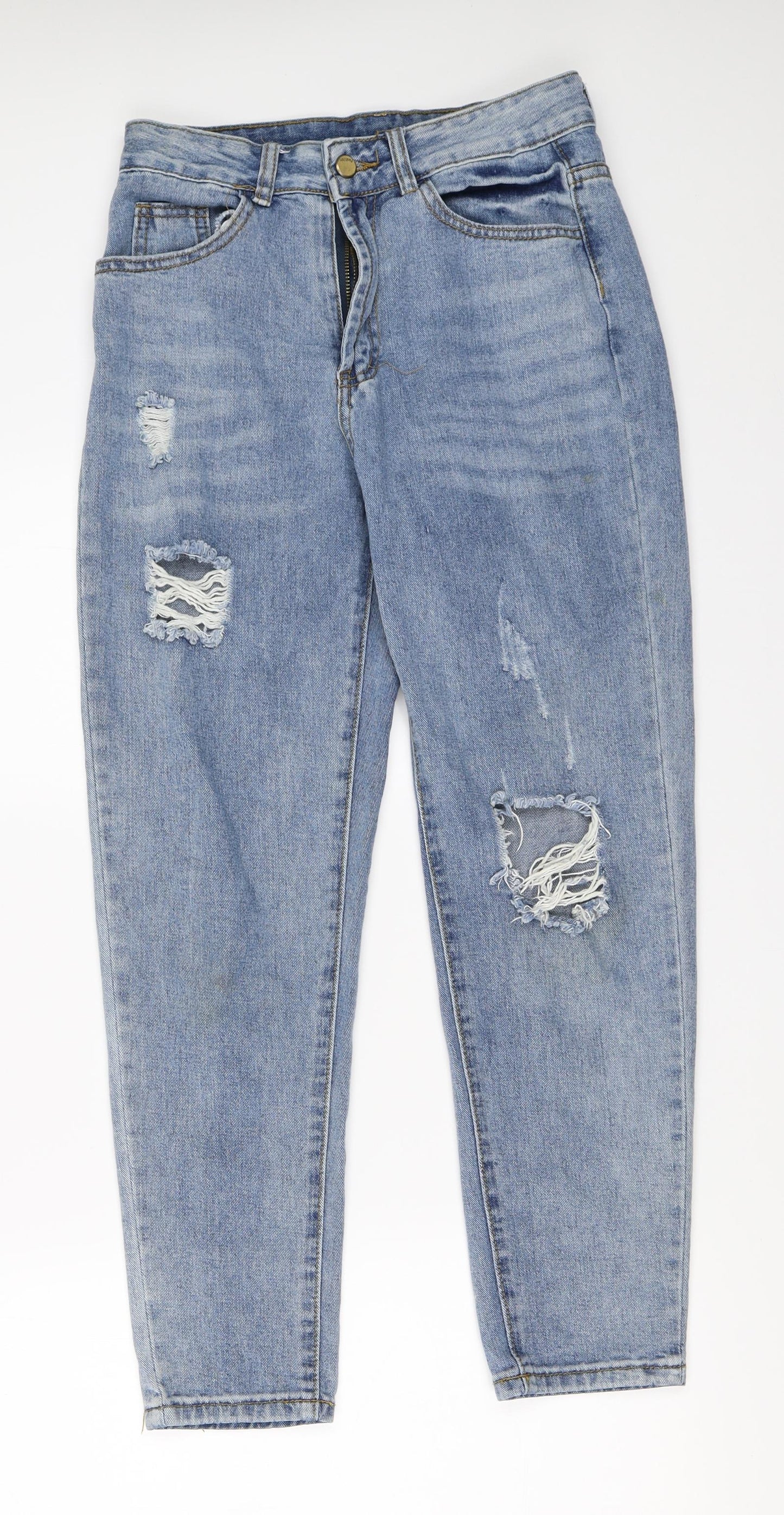 SheIn Womens Blue  Denim Mom Jeans Size XS L25.5 in