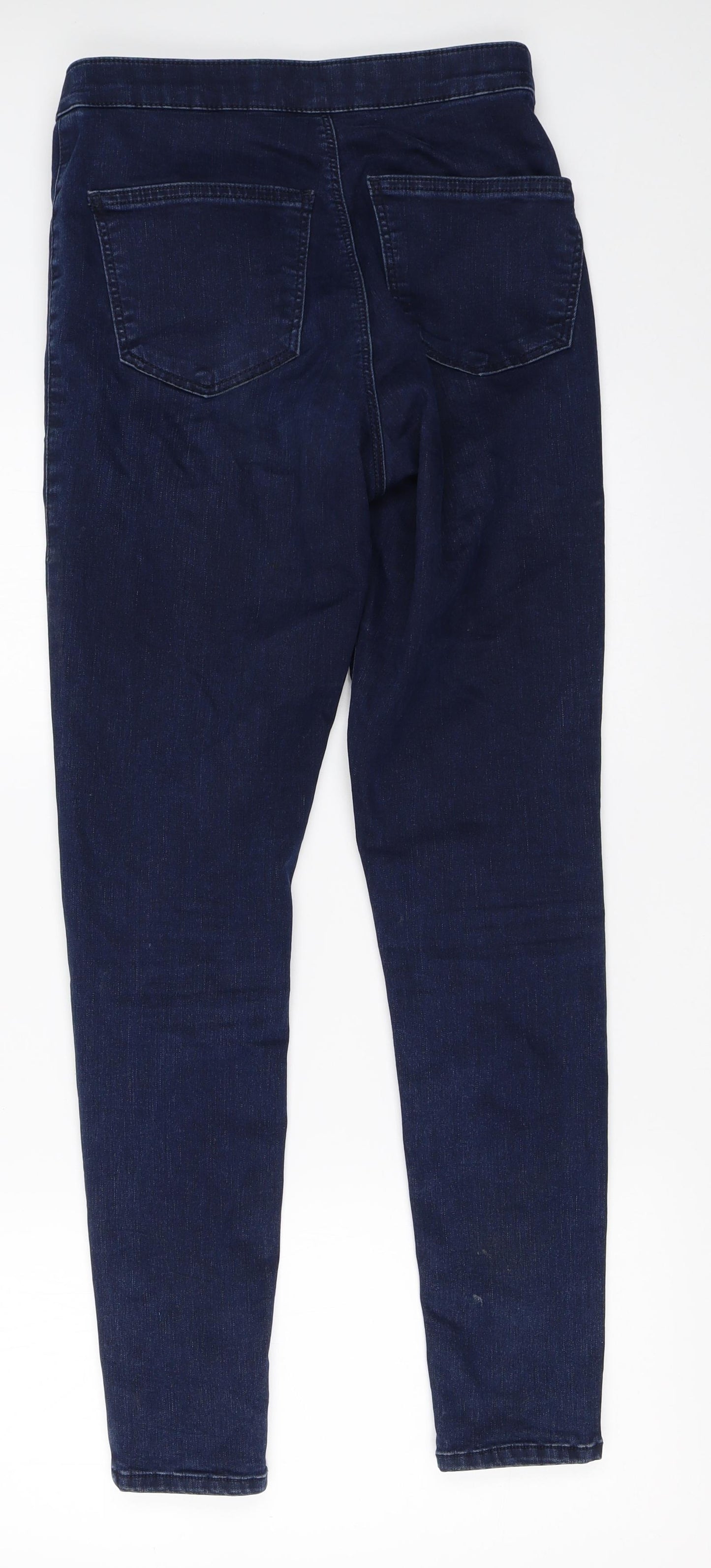 Topshop Womens Blue  Denim Skinny Jeans Size 30 in L32 in - joni jeans