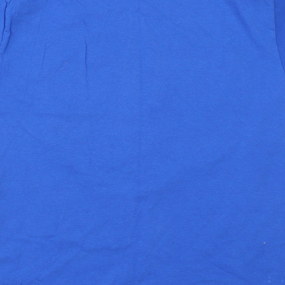 adidas Boys Blue   Basic T-Shirt Size 11-12 Years  - olympics team gb