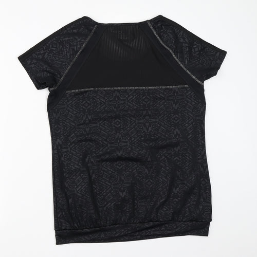 Marks and Spencer Womens Black   Basic T-Shirt Size 12