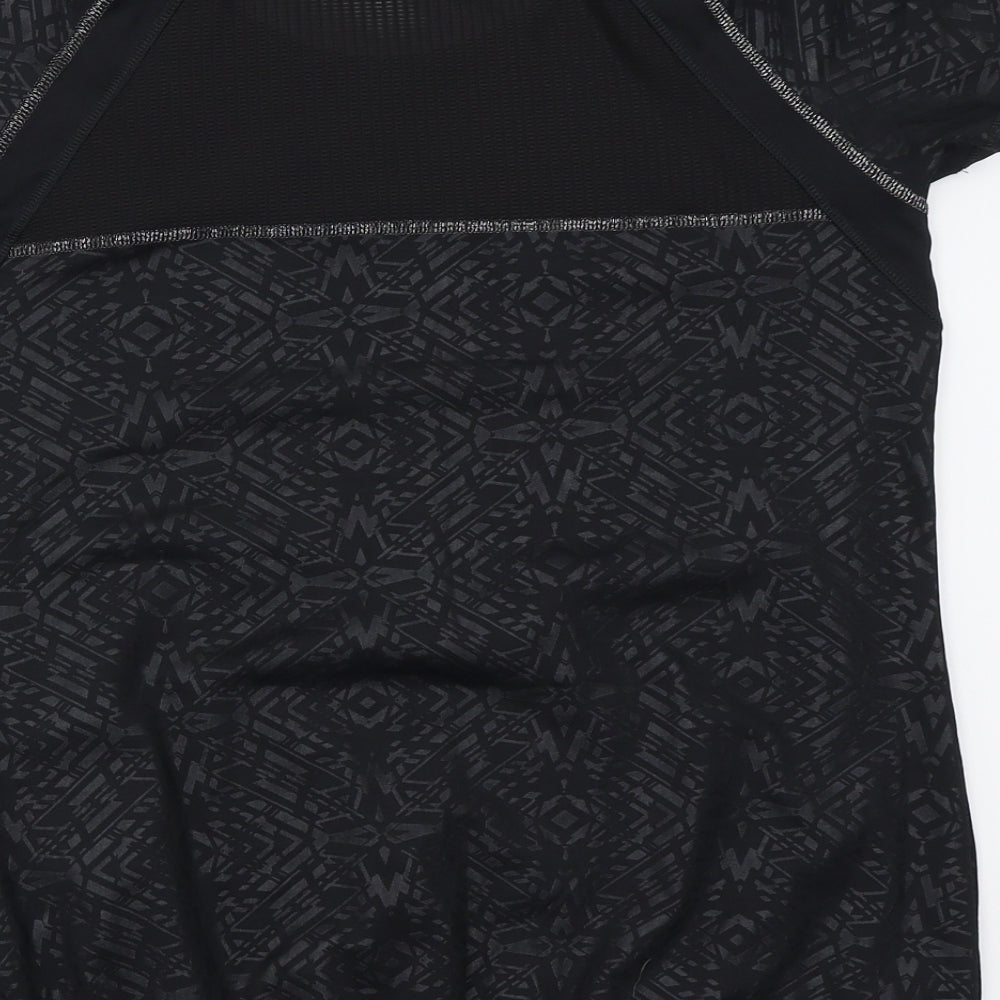 Marks and Spencer Womens Black   Basic T-Shirt Size 12