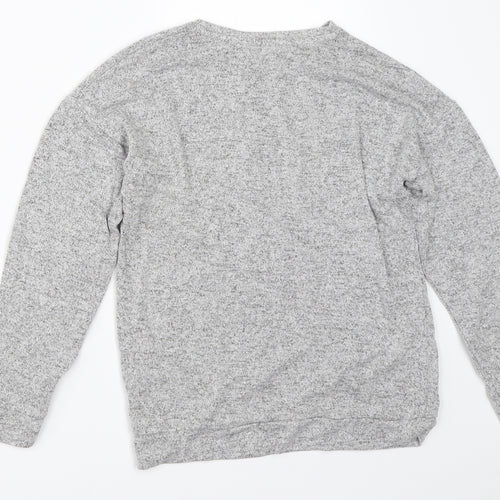 George Girls Grey   Pullover Sweatshirt Size 8-9 Years