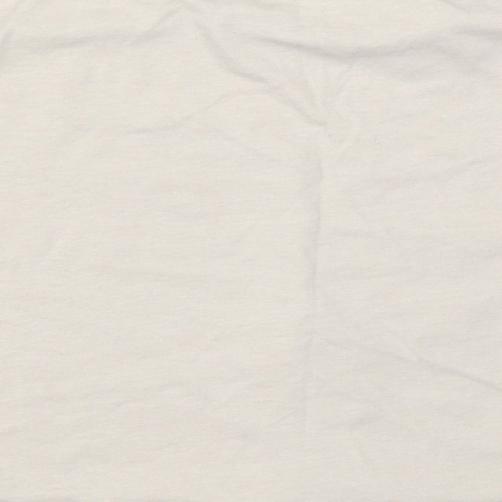 George Girls Beige   Basic T-Shirt Size 7-8 Years