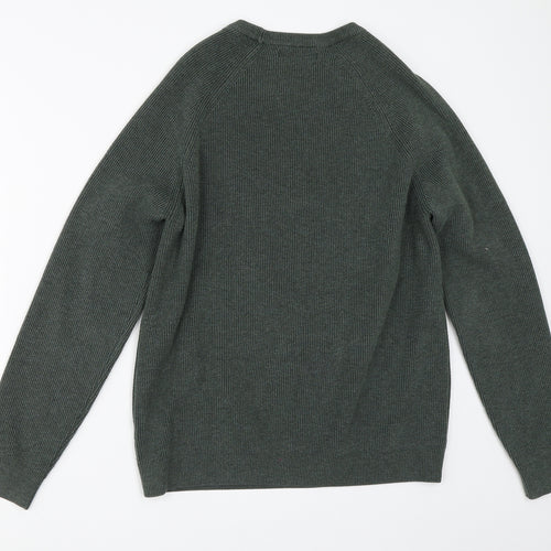 Marks and Spencer Mens Green   Pullover Jumper Size M