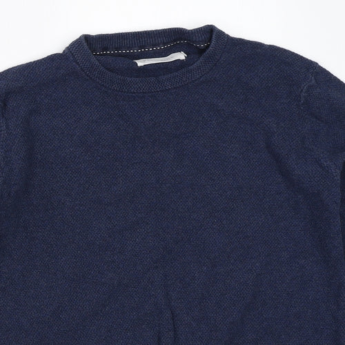 Pier One Mens Blue   Pullover Jumper Size M