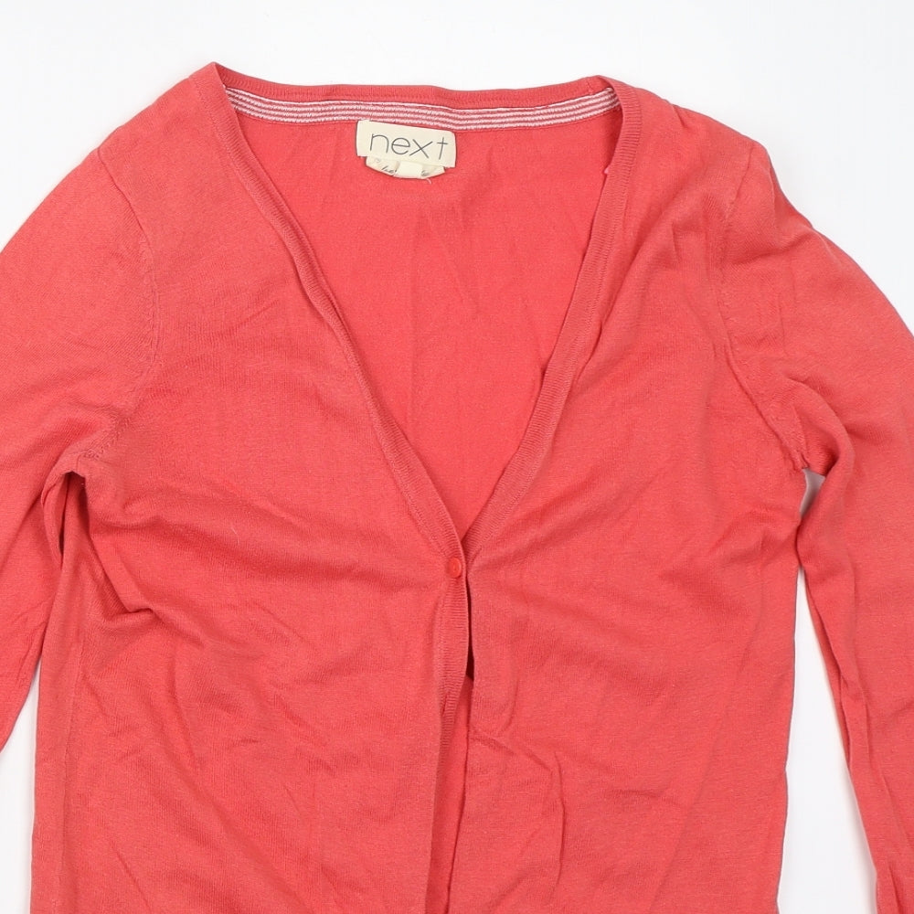 NEXT Womens Pink   Cardigan Jumper Size 10