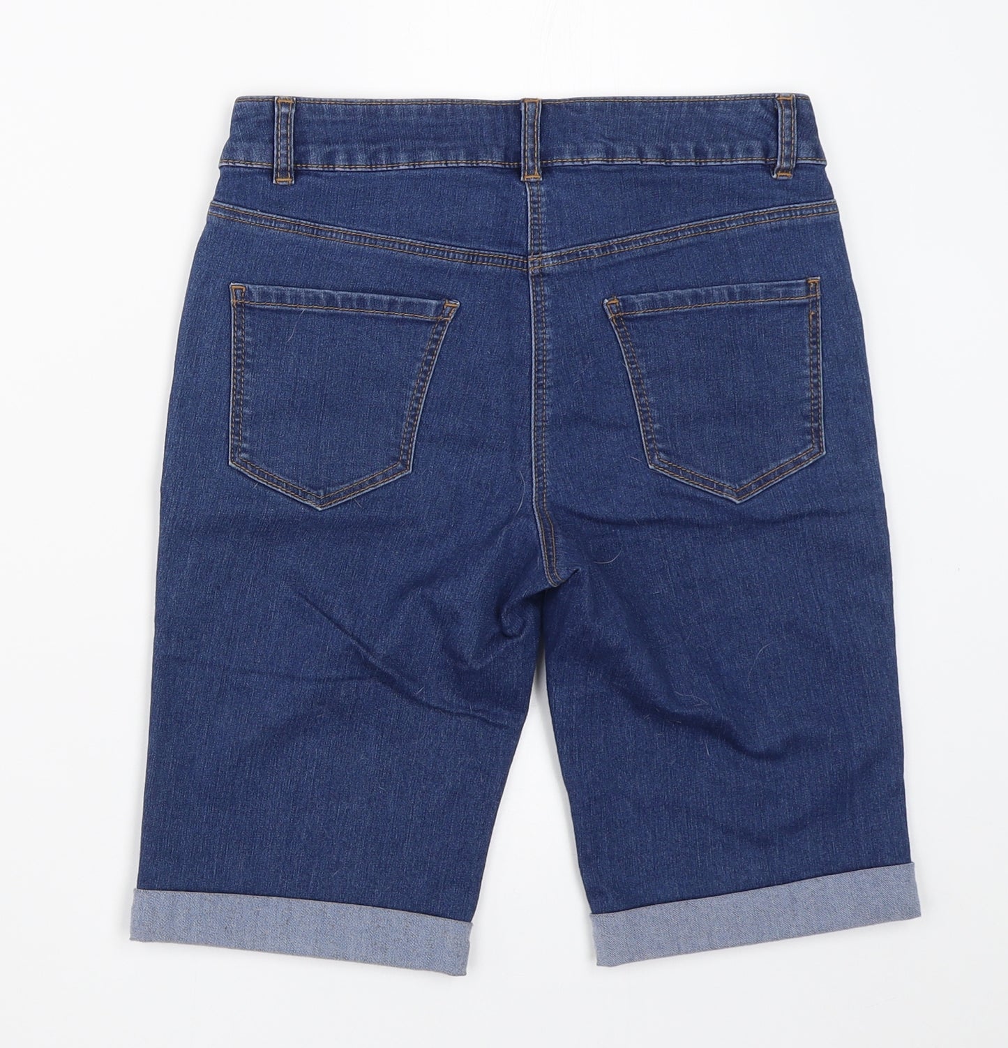 George Womens Blue  Denim Cut-Off Shorts Size 8