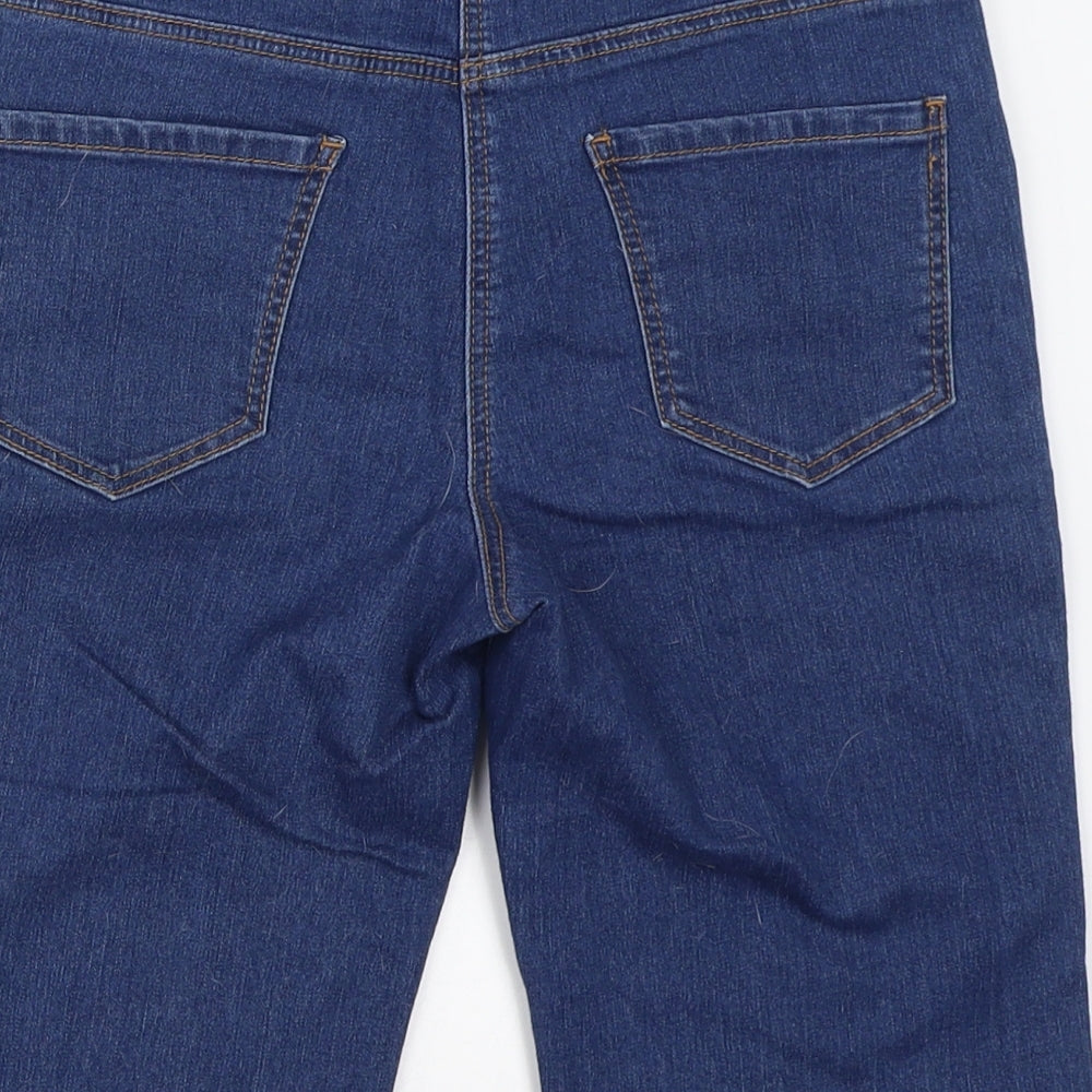George Womens Blue  Denim Cut-Off Shorts Size 8