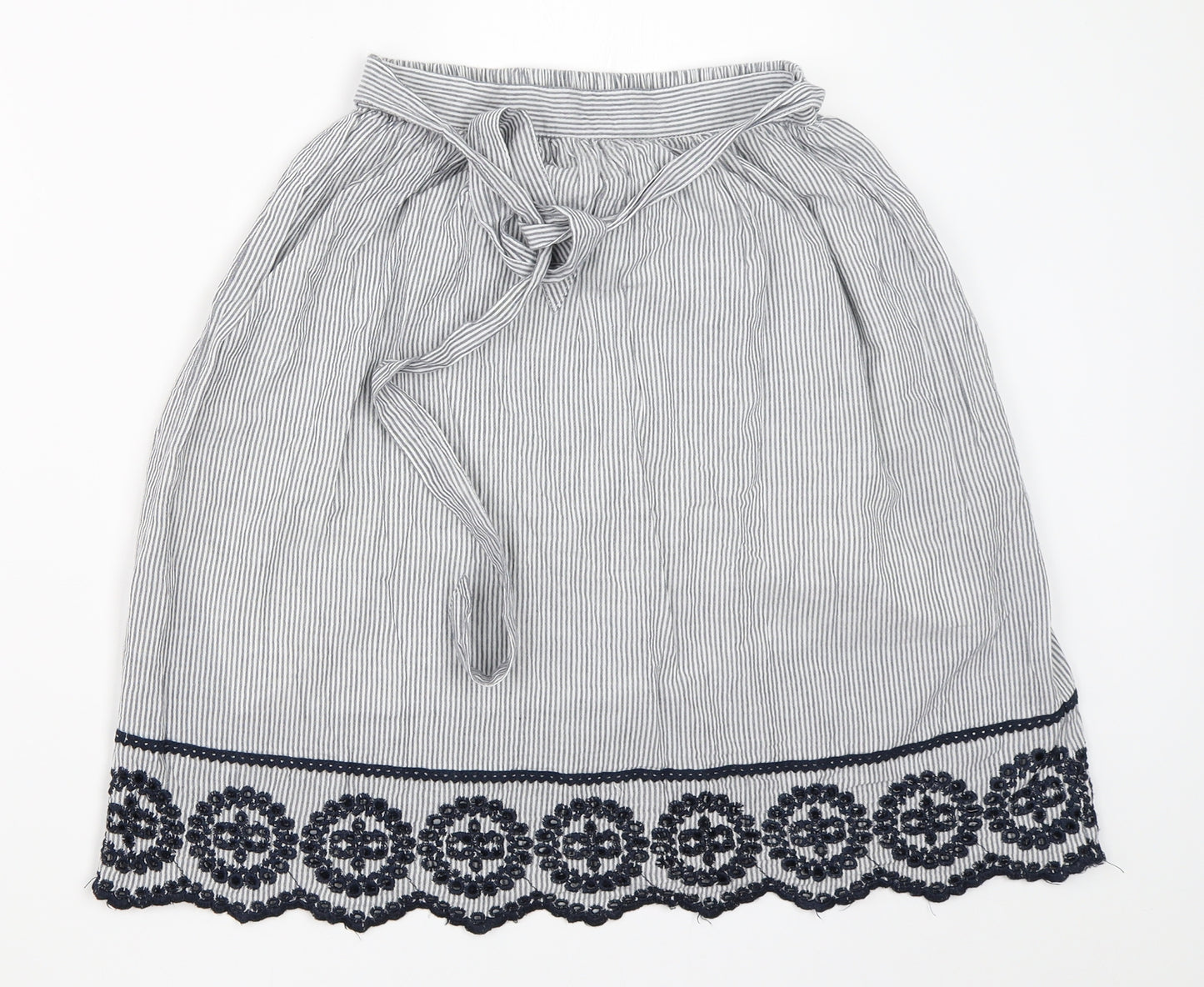 Primark Womens Blue   Flare Skirt Size 4