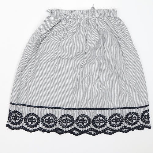 Primark Womens Blue   Flare Skirt Size 4