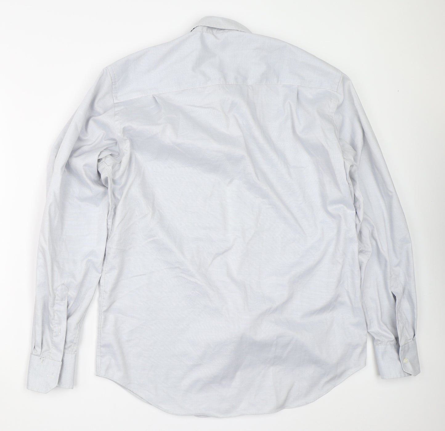 TU Mens Blue    Dress Shirt Size 16.5