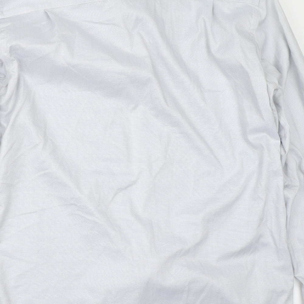 TU Mens Blue    Dress Shirt Size 16.5
