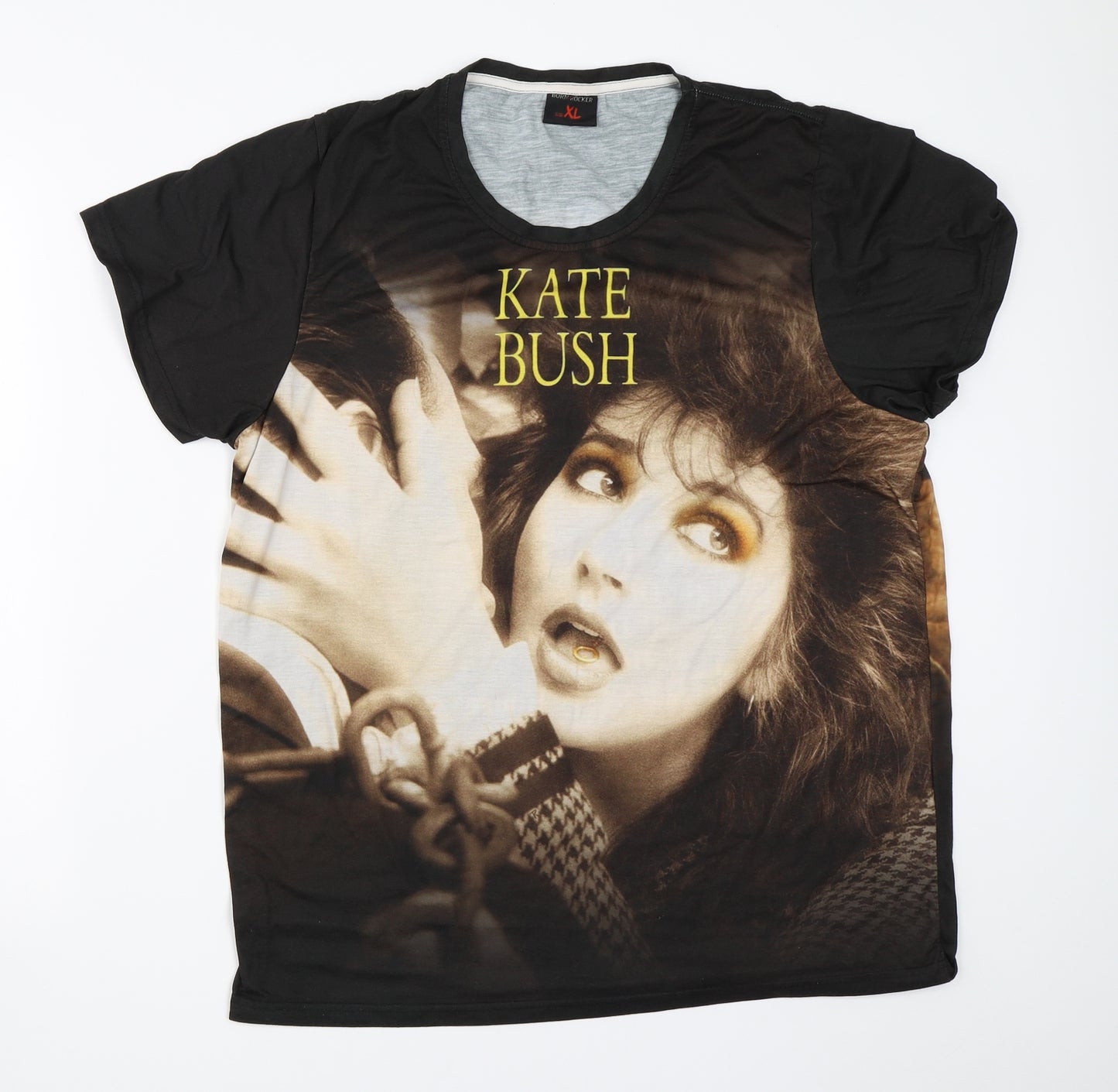 Born Rocker Mens Black    T-Shirt Size XL  - kate bush