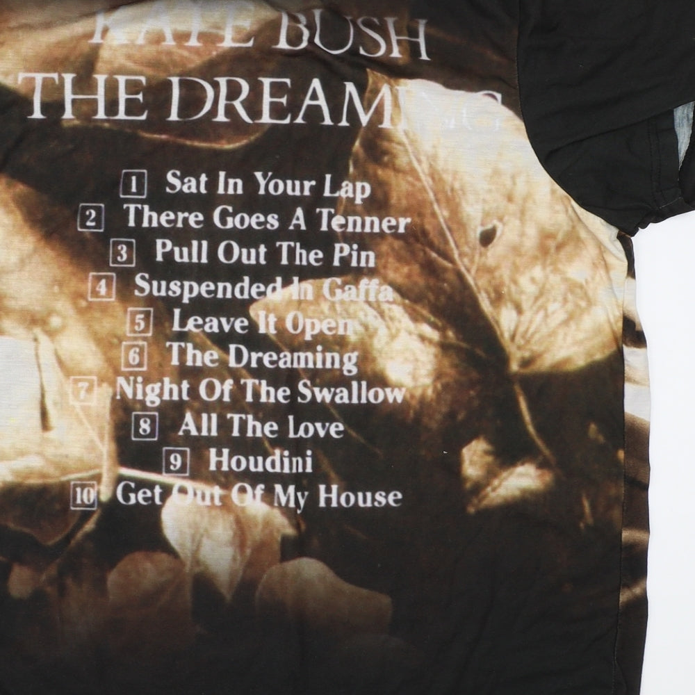 Born Rocker Mens Black    T-Shirt Size XL  - kate bush