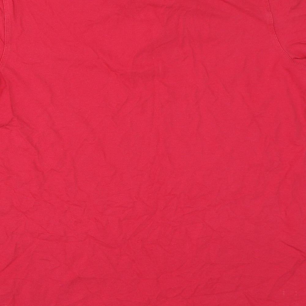 Selected Mens Pink    Polo Size L