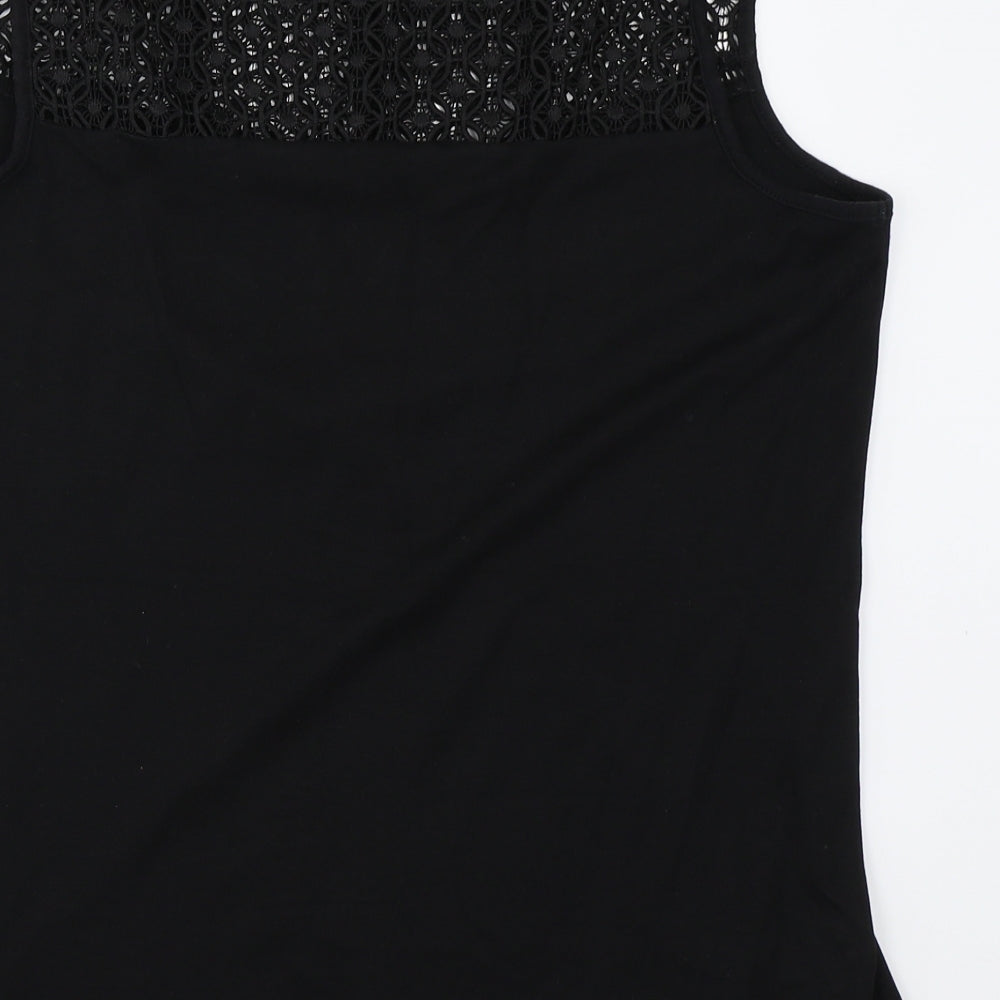 TU Womens Black   Basic Tank Size 18