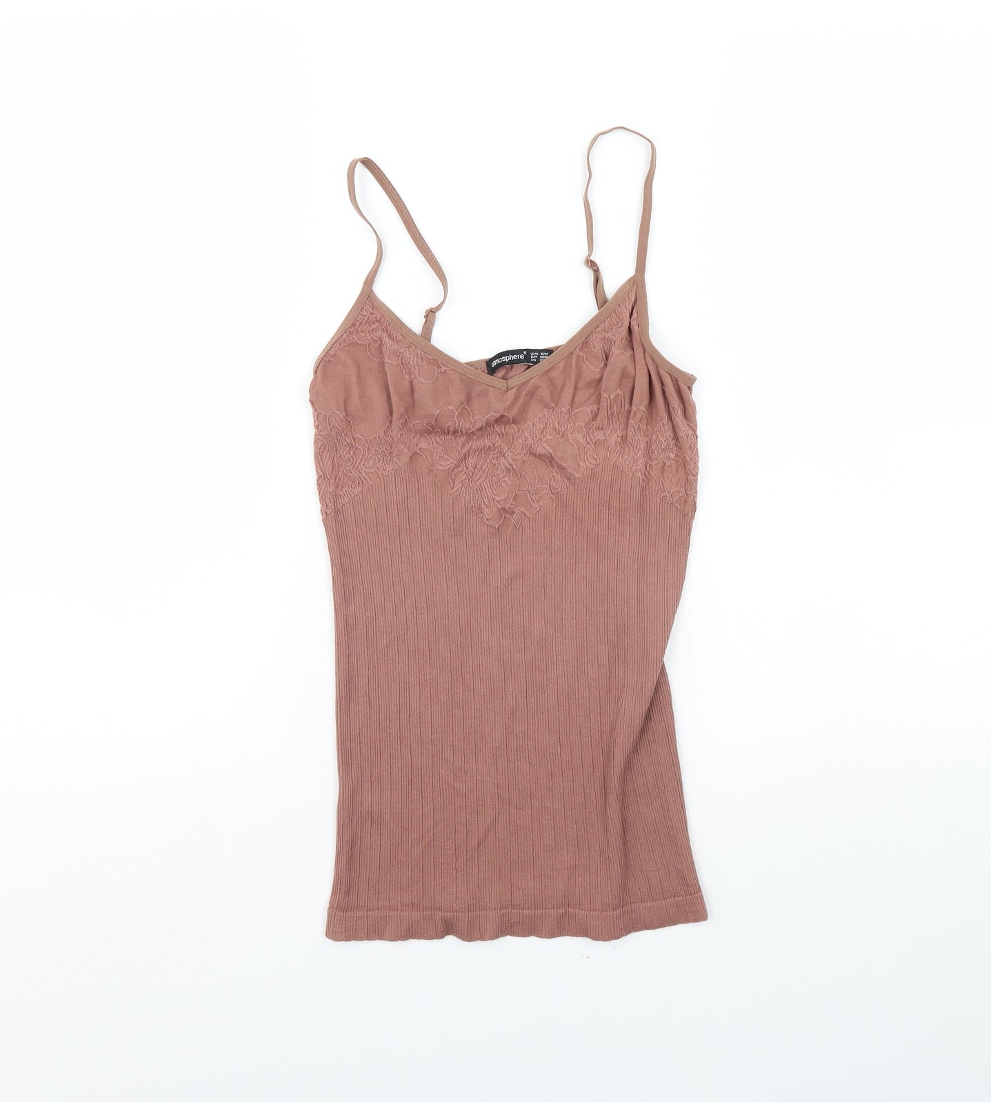 Atmosphere Womens Brown   Basic Tank Size 12