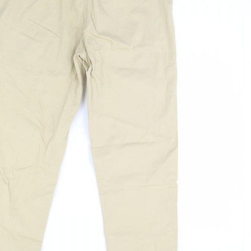 m&s Womens Beige   Trousers  Size 10 L30 in