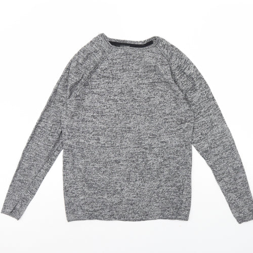Cedar Wood State Mens Grey   Pullover Jumper Size XS