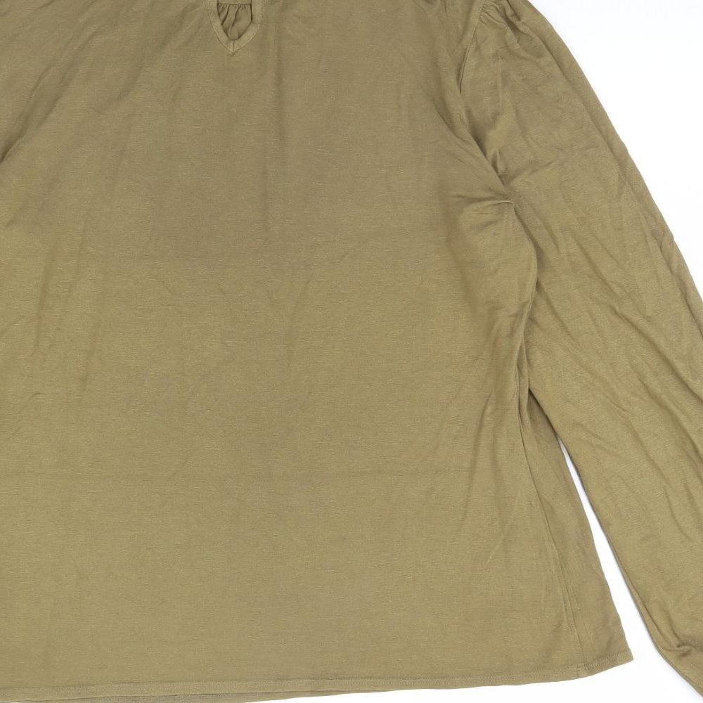 Limited collection Womens Green   Basic Blouse Size 14
