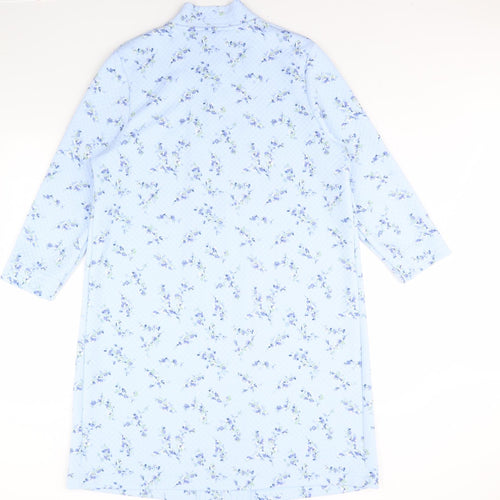 m&s Womens Blue Floral  Jacket  Size 12