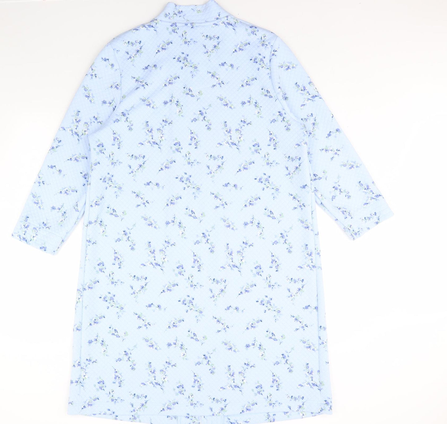 m&s Womens Blue Floral  Jacket  Size 12