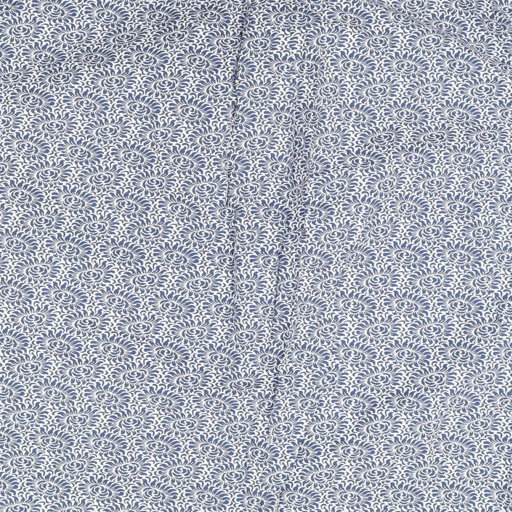 Subterfudge Mens Blue Fair Isle   Dress Shirt Size XL  - Size 8XL