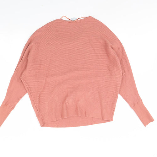 Primark Womens Pink   Pullover Jumper Size L
