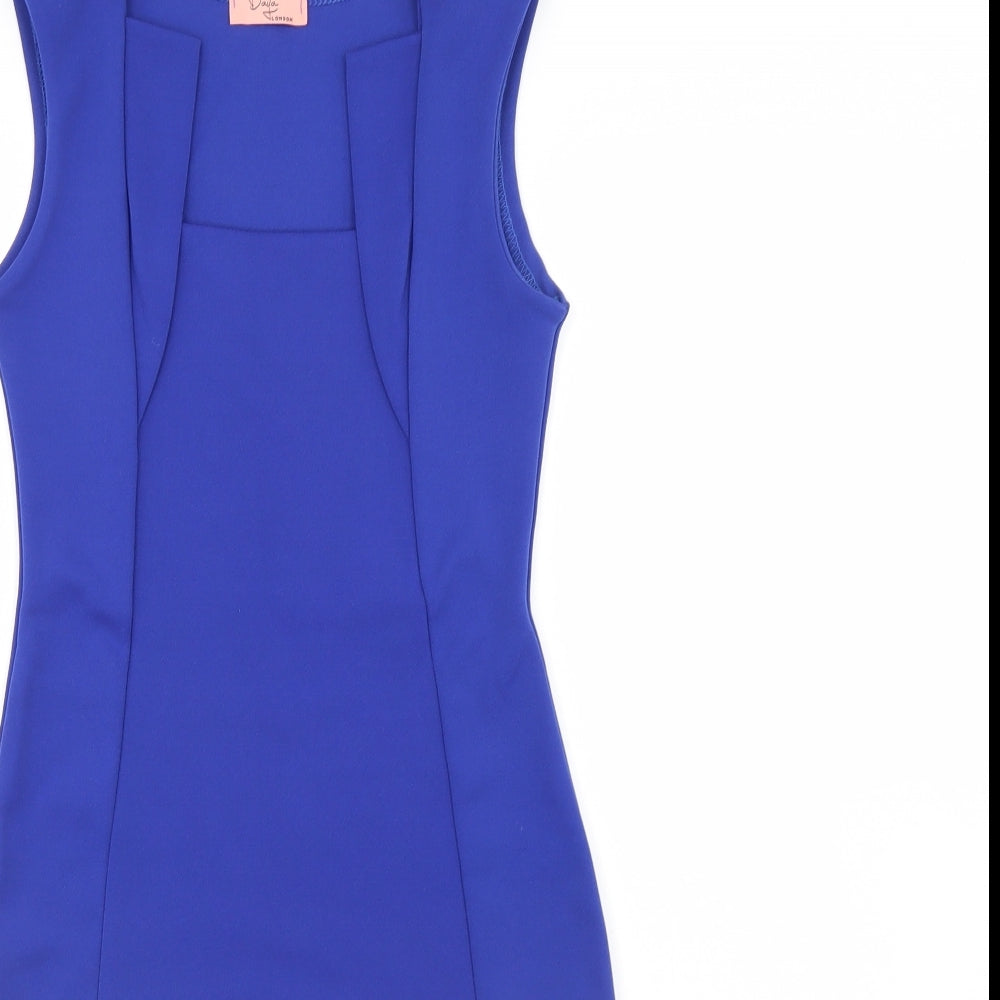 Daya london Womens Blue   Mini  Size 10