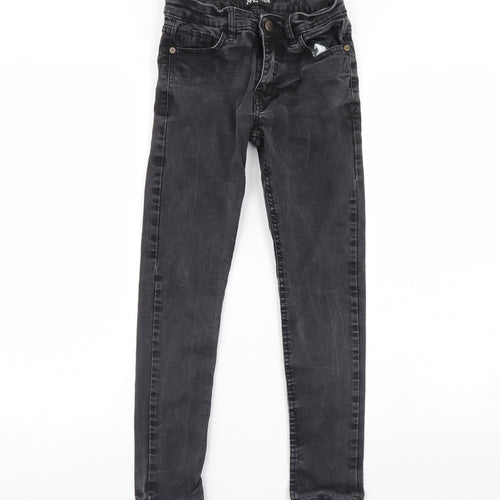 A2Z 4 Kids Girls Black  Denim Skinny Jeans Size 9 Years