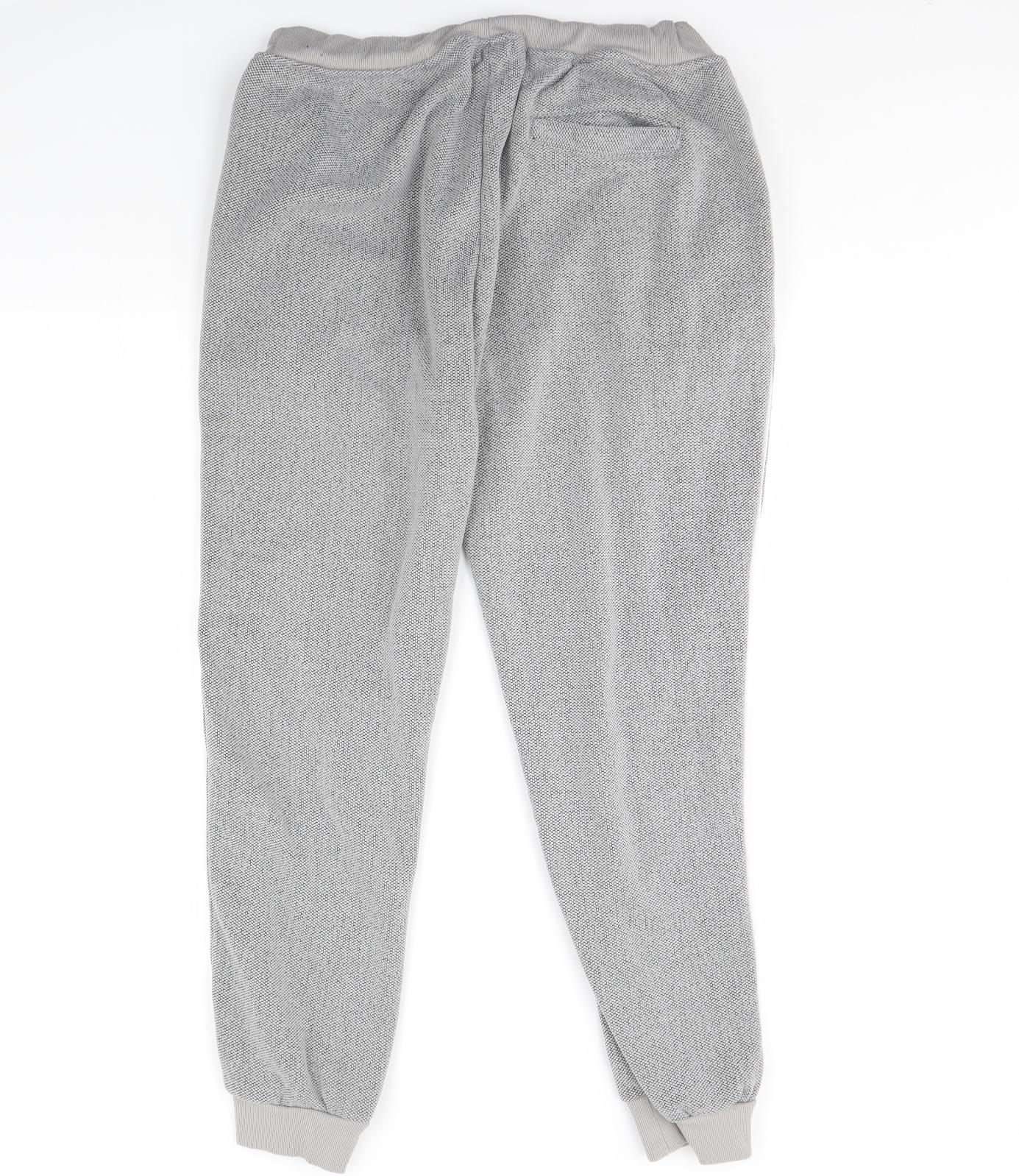 D ROCK Mens Grey   Jogger Trousers Size 2XL L30 in