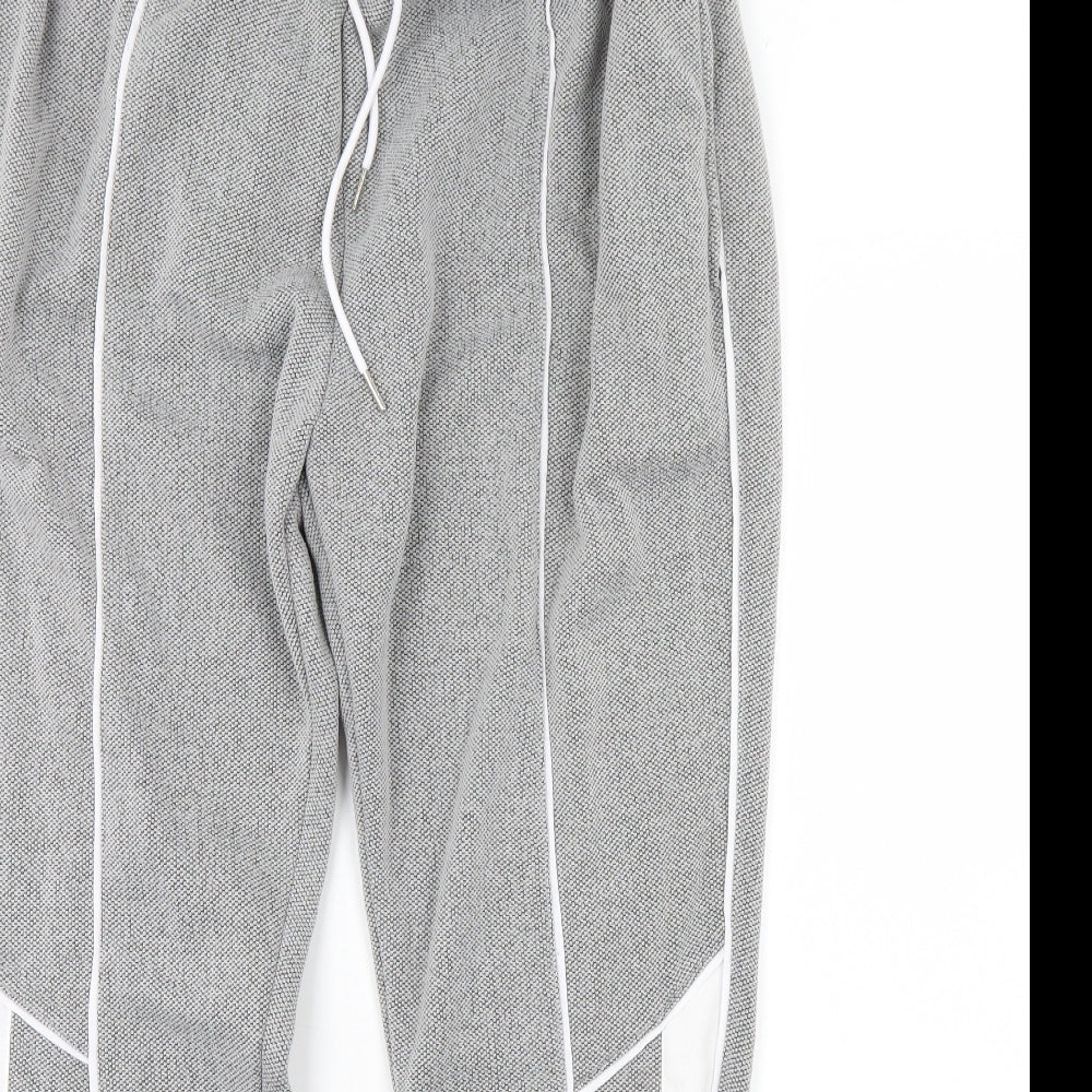 D ROCK Mens Grey   Jogger Trousers Size 2XL L30 in