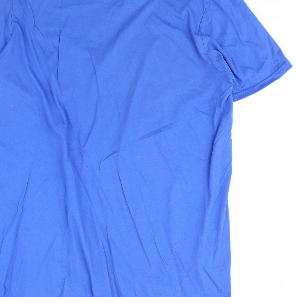 DG Mens Blue    T-Shirt Size L