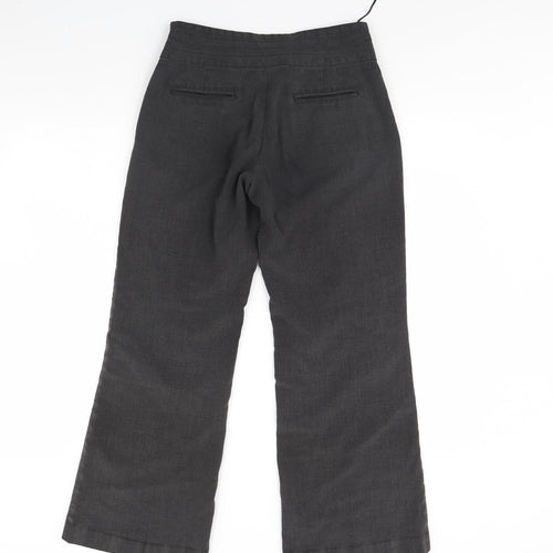 F&F Womens Grey   Dress Pants Trousers Size 8 L28 in