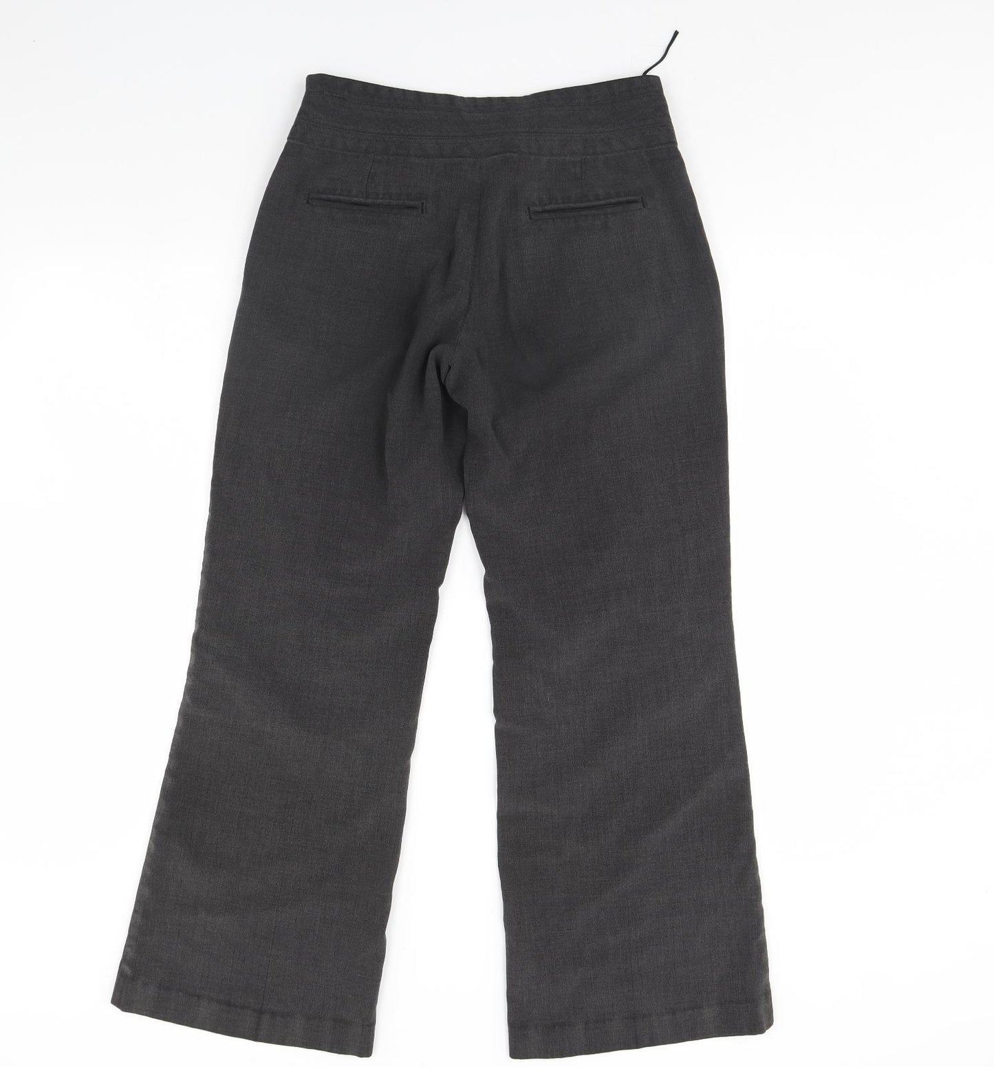 F&F Womens Grey   Dress Pants Trousers Size 8 L28 in