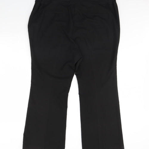 Capsule Womens Black   Trousers  Size 20 L30 in